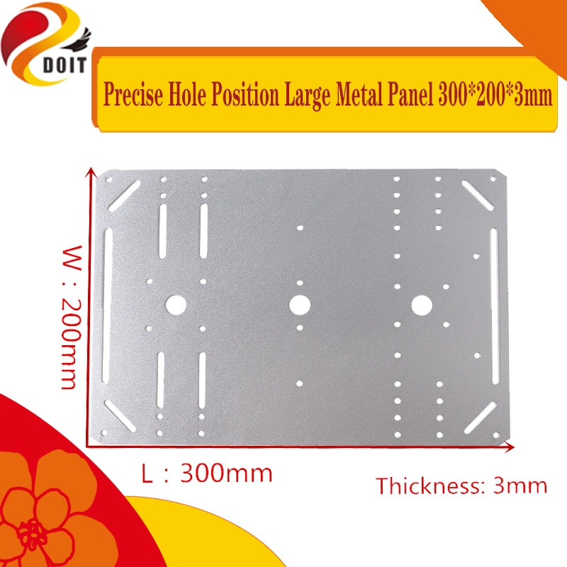 Precise Hole Position Large Metal Panel 300*200*3mm ..